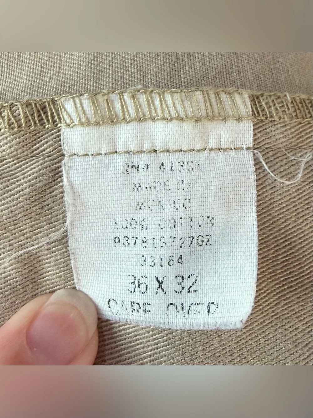 Vintage 90s Polo Ralph Lauren Andrew Pant Mens 36/31 Pleated Front Chino Tan